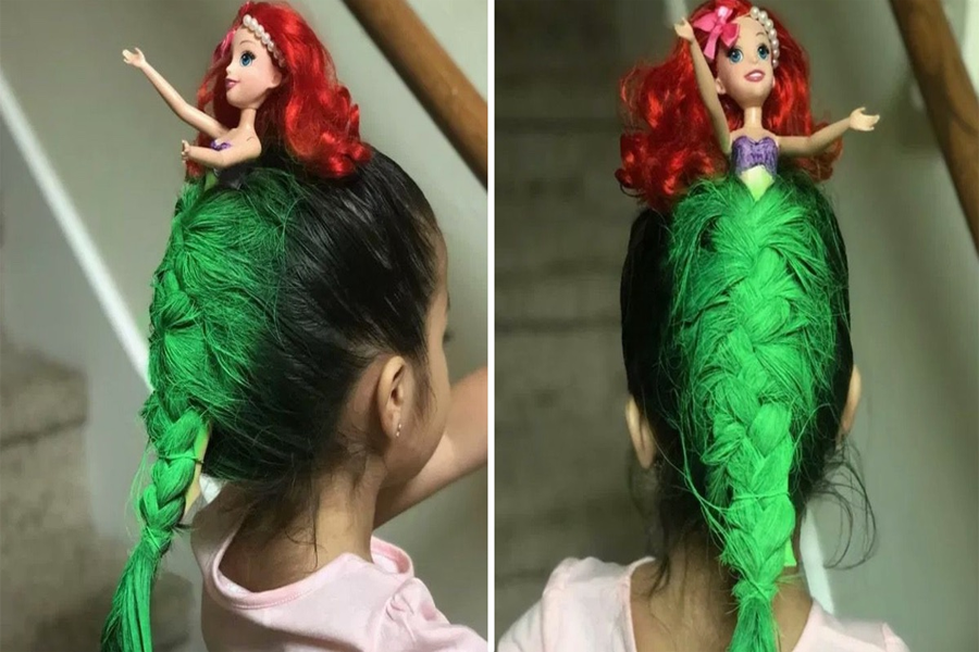 Mermaid girl outfitAriel la sirenita niña  Sirenas Disfraces Sirena