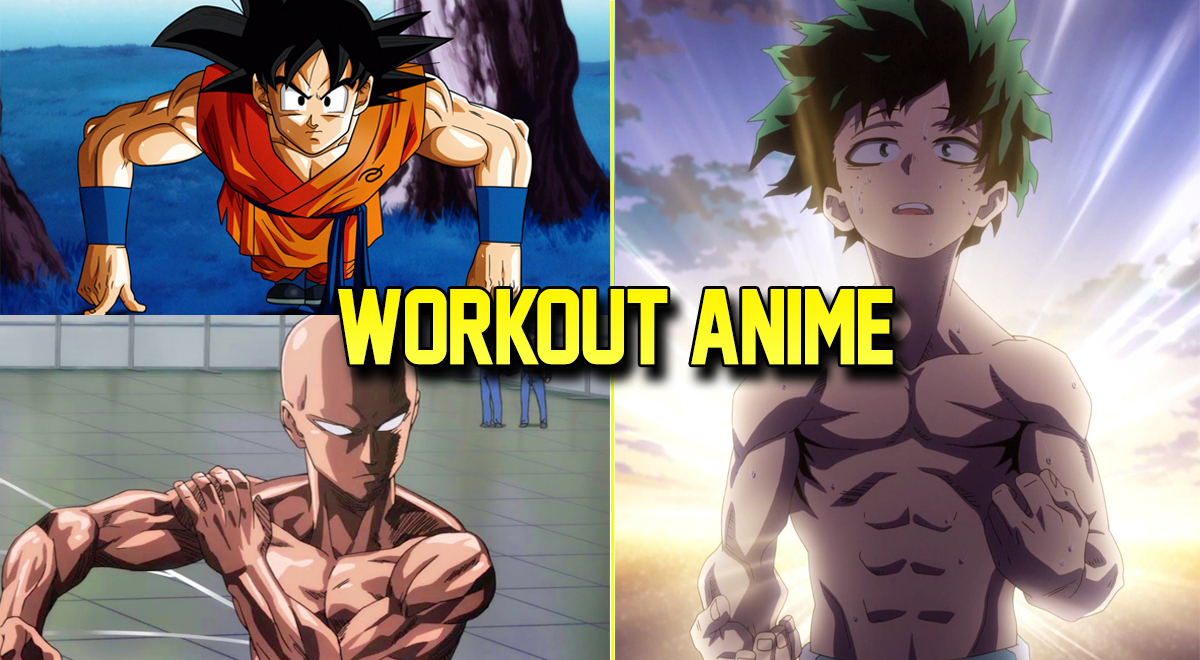 Rutina de ejercicios de personajes anime (Goku, Naruto, Levi, Saitama,  Deku) | Aweita La República
