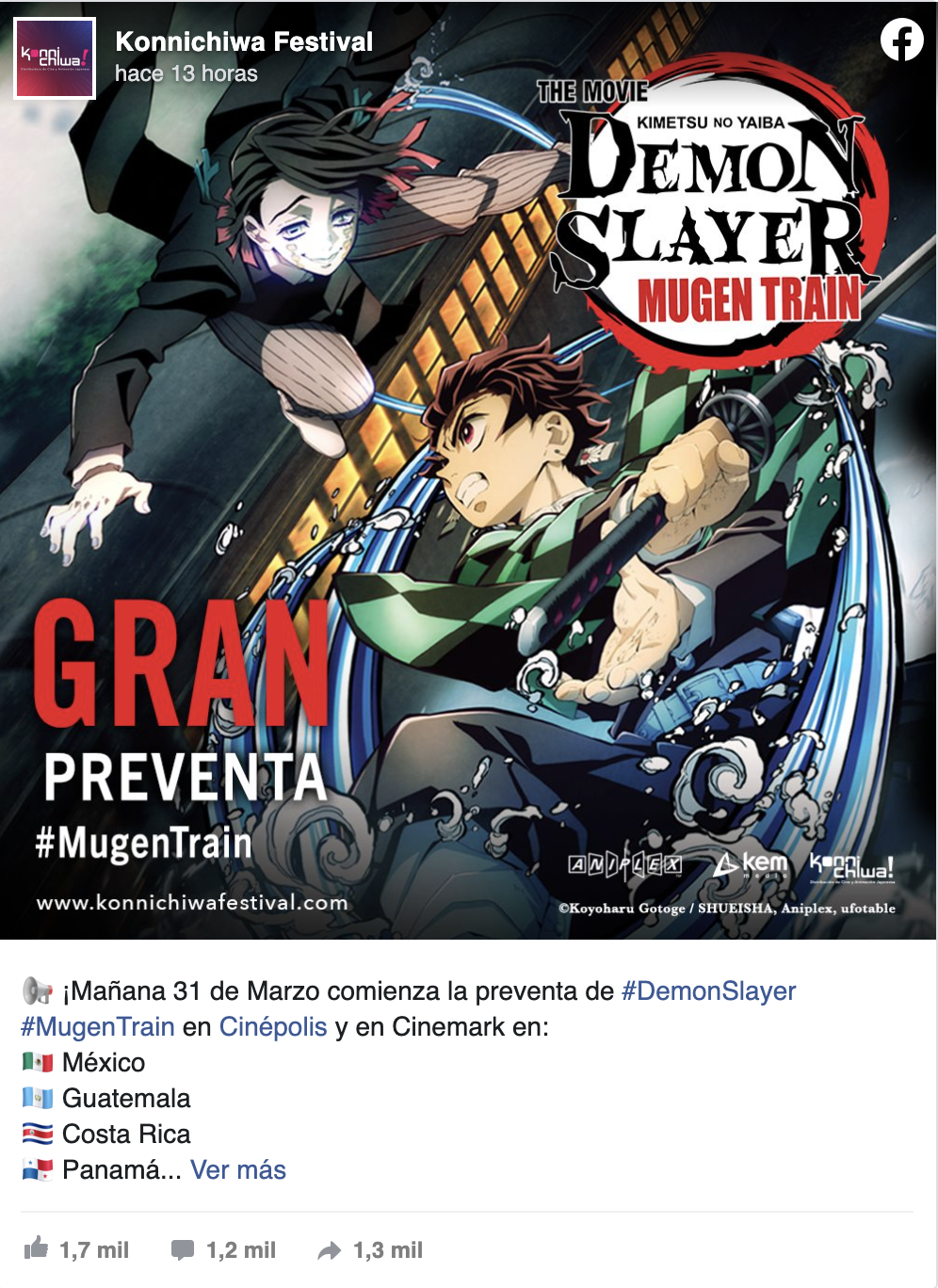 Kimetsu no yaiba, ¿Cuándo se podrá ver en los cines peruanos?, RESPUESTAS