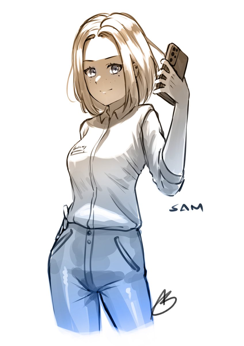 Sam samsung icon  Dibujos, Personajes de anime, Dibujos sensuales